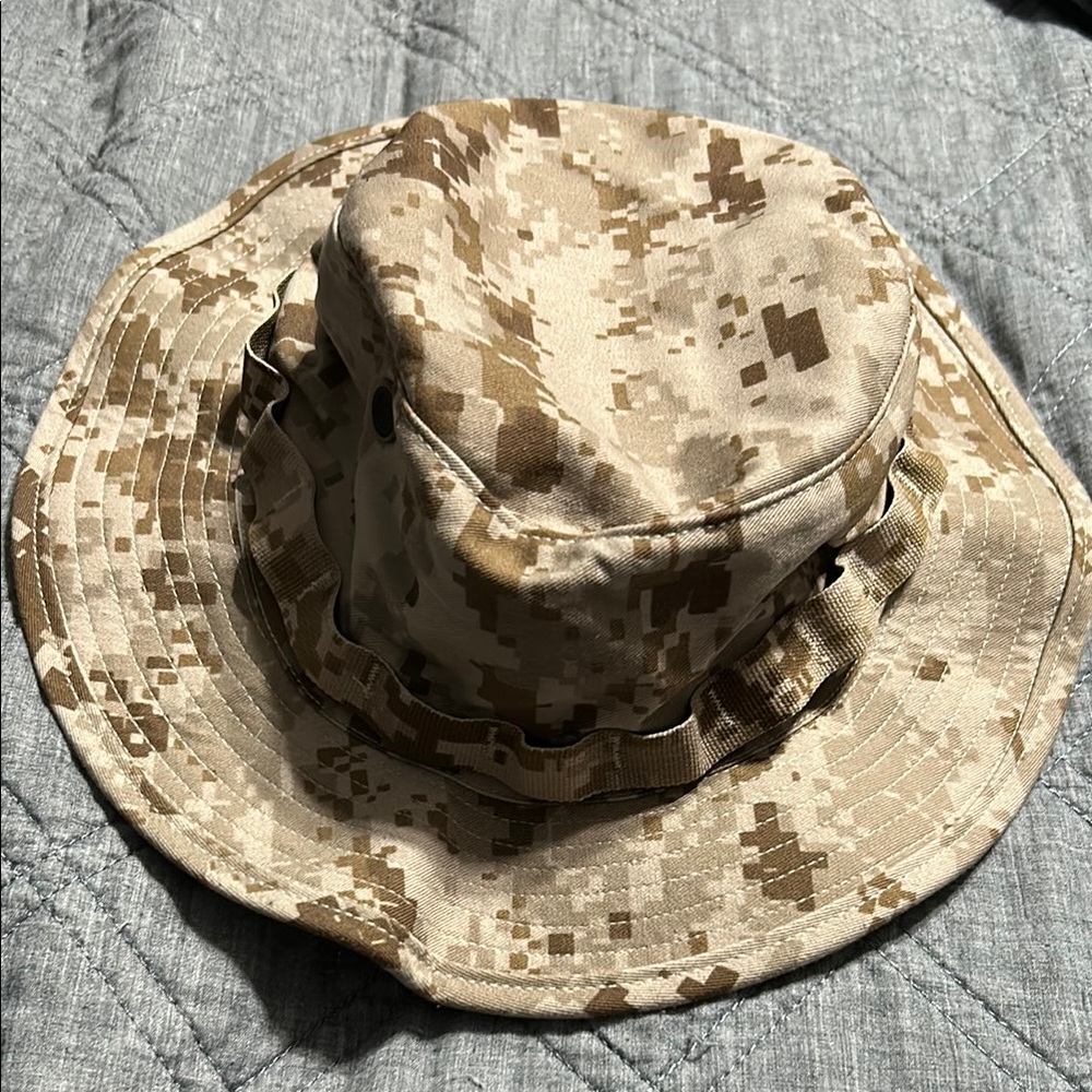 New. Medium Camouflage Bucket Hat